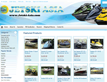 Tablet Screenshot of jetski-asia.com